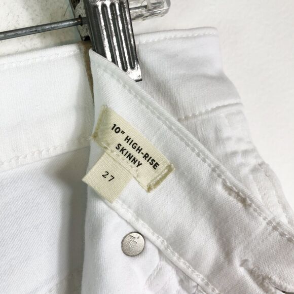 Madewell NWT Women's 10" High-Rise Skinny Jeans Size 27 - Picture 8 of 10